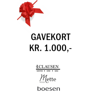 Gavekort kr. 1.000,-
