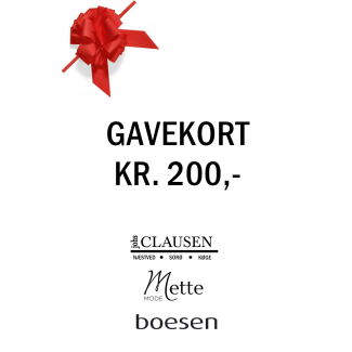 Gavekort kr. 200,-